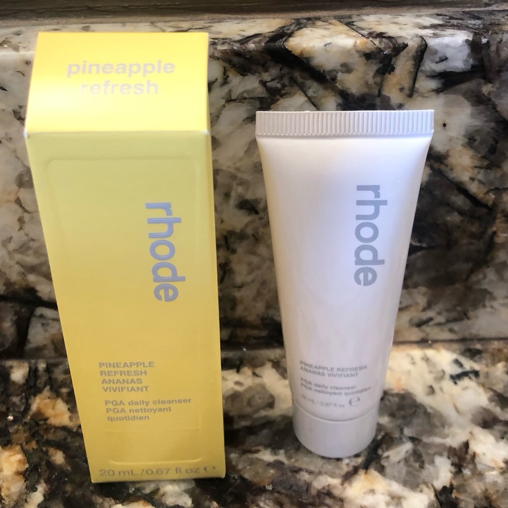 Rhode Pineapple Refresh PGA Daily Cleanser NIB 20ml